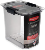 Rubbermaid Brilliance Pantry Airtight Food Storage Container, BPA - Free 7.8 Cup, Ideal for Brown Sugar - Efficient, Leak - Proof and Dishwasher - safe - Homesidy.com