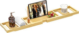 Banlilu Bathtub Tray - Bath Tray Expandable - Bath Tub Tray Table for Bathtub, Ajustable Size, Fits Most Tubs - Homesidy.com