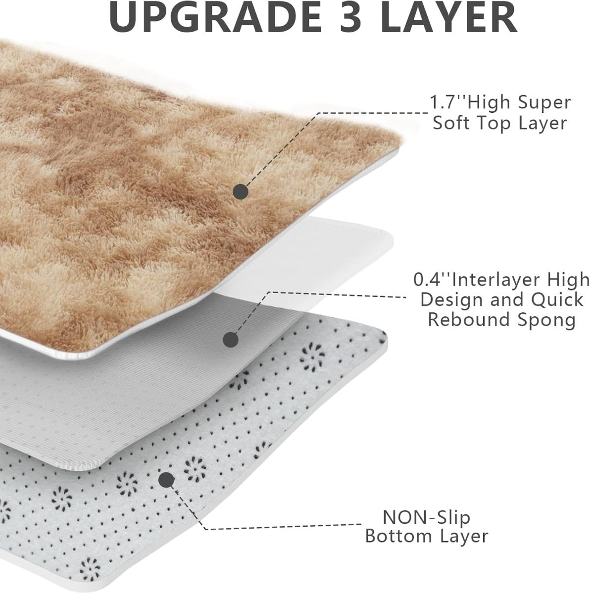 Shag Area Rugs for Bedroom Living Room,4X6 Ultra Soft Fluffy Area Rugs for Dorm, Indoor Carpet Nursery Rugs for Kids Girls Room Home Decor,Pink - Homesidy.com