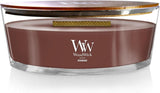 WoodWick Marine Amber Holiday Candle Gifts for Women and Men, 9.7 oz Precious Metals Collection with Crackling Wick - Homesidy.com