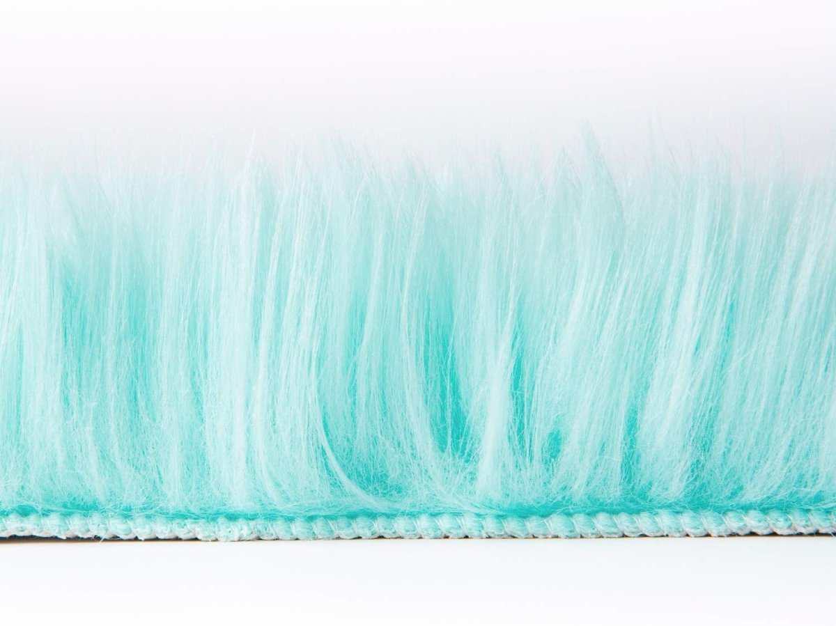 Ashler Faux Fur Rug, Fluffy White Small Sheepskin Rug, Ultra Soft 2x3 Ft Mat, Machine Washable Shag Mats, Nursery Throw for Bed, Living, Kids Room - Homesidy.com