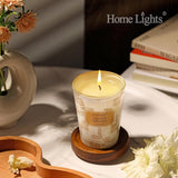 HomeLights Scented Candles for Women &amp; Men, 18oz Candle Jars Aromatherapy 4 - Wick Candle, Ideal for Rustic Modern Home Decor and Gifts, Blueberry Cheesecake - Homesidy.com
