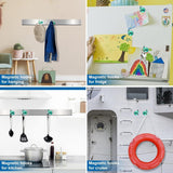 LOVIMAG Magnetic Hooks, 12 Pack 30lbs Magnet Hook 2025 Cruise Cabin Ship Essentials Heavy Duty Strong Magnets Refrigerator Fridge Hanging for Classroom Beach Vacation Kitchen Grills Home (Black) - Homesidy.com