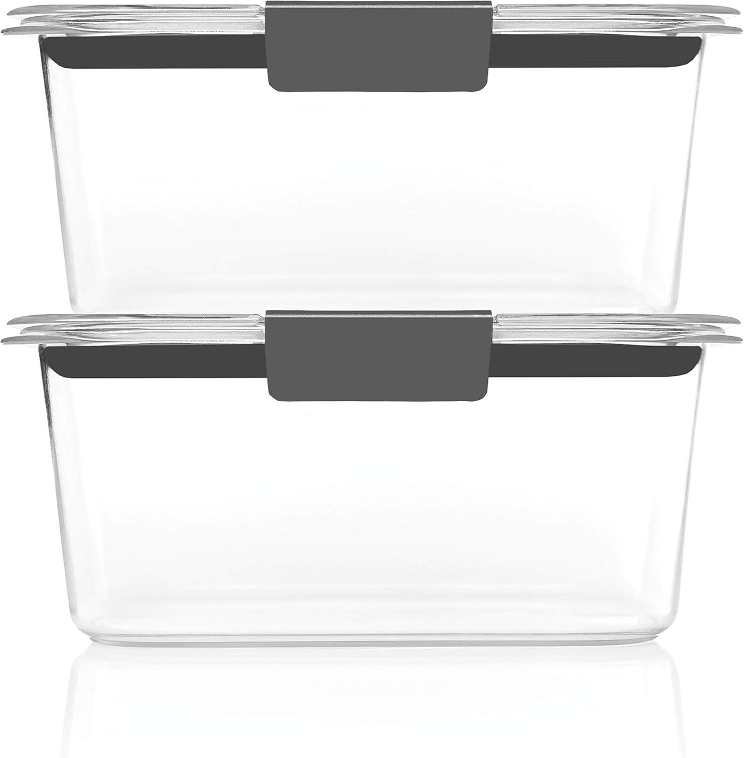 Rubbermaid Brilliance BPA - Free Airtight Food Storage Containers, 24 - Piece Set, Easy for Meal Prep, Lunch &amp; Leftovers - Homesidy.com