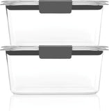 Rubbermaid Brilliance BPA - Free Airtight Food Storage Containers, 24 - Piece Set, Easy for Meal Prep, Lunch &amp; Leftovers - Homesidy.com