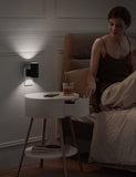 L LOHAS LED Night Light Plug in, Modern Night Lights Plug into Wall, Dusk to Dawn Sensor, Soft White 3000K, 0 - 100LM Adjustable Brightness, Dimmable Night Lights for Hallway Bedroom Stairway, 2 Pack - Homesidy.com