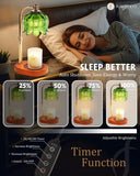 Modern Candle Warmer Lamp with Timer, Dimmable Candle Lamp Warmer, Men Women Christmas Birthday Gifts, Black Candle Warmer, Adjustable Candle Light Warmer, Cozy Living Room Bedroom Home Decor - Homesidy.com