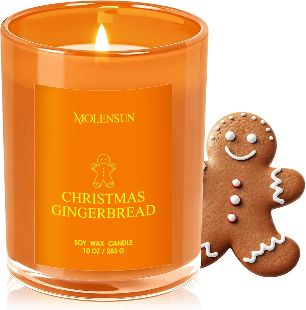 Balsam Cedar Candle, 10oz Soy Scented Candle for Home, Christmas Birthday &amp; Holiday Gifts for Women &amp; Men, Long Lasting 50 Hour Clean Non - Toxic Burn, Elegant Winter &amp; Christmas Festive Home Decor - Homesidy.com