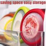 Winb Set of 4 Reusable Fruit and Veggie Savers - Ideal for Avocados, Tomatoes, Apples, Garlic, Onions, and More - Homesidy.com