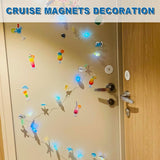 LOVIMAG Magnetic Hooks, 12 Pack 30lbs Magnet Hook 2025 Cruise Cabin Ship Essentials Heavy Duty Strong Magnets Refrigerator Fridge Hanging for Classroom Beach Vacation Kitchen Grills Home (Black) - Homesidy.com