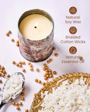M&amp;SENSE Scented Candle, Tobacco Vanilla Medium Jar Candle Gifts for Men, 70 Hours Slow Burning Natural Soy Candles 11.3oz, Stress Relief Aromatherapy Candles Home Decor, Valentines Day Gifts for Him - Homesidy.com