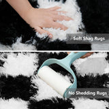 Shag Area Rugs for Bedroom Living Room,4X6 Ultra Soft Fluffy Area Rugs for Dorm, Indoor Carpet Nursery Rugs for Kids Girls Room Home Decor,Pink - Homesidy.com