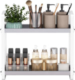 HNRLOY Bathroom Counter Organizer,Bathroom Countertop Organizer,Counter Shelf,Countertop Storage,Organization and Storage,Makeup Shelf,Sink Caddy(Brown 3 Tier) - Homesidy.com