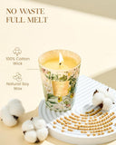 M&amp;SENSE Extra Large Candle Creamy Vanilla Scented, 3 - Wick 35oz 150H Long Lasting, Natural Soy Wax Aromatherapy Candle for Stress Relief, Home Fragrance Fall Winter Christmas Thanksgiving Gifts - Homesidy.com