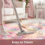 Ophanie Area Rugs for Living Room Bedroom, Upgrade Non - Slip Fluffy Soft Grey Shag Carpet, Indoor Floor Gray 4x6 Fuzzy Shaggy Living Room Plush Rug for Kids Home Dorm Decor Aesthetic - Homesidy.com