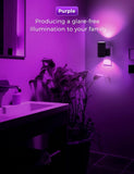 L LOHAS LED Night Light Plug in, Modern Night Lights Plug into Wall, Dusk to Dawn Sensor, Soft White 3000K, 0 - 100LM Adjustable Brightness, Dimmable Night Lights for Hallway Bedroom Stairway, 2 Pack - Homesidy.com