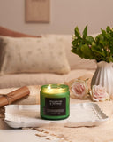 M&amp;SENSE Ode to Winter Soy Candles Strong Scented, 2 Wick Jar Candle 19.4oz 110 Hour Long Lasting, Lavender Sandalwood Organic Natural Aromatherapy Candle Gifts Bedroom Bathroom Home Decor - Homesidy.com