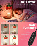 Modern Candle Warmer Lamp with Timer, Dimmable Candle Lamp Warmer, Men Women Christmas Birthday Gifts, Black Candle Warmer, Adjustable Candle Light Warmer, Cozy Living Room Bedroom Home Decor - Homesidy.com