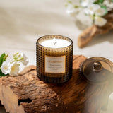 LA JOLIE MUSE Christmas Candle | Ruby Berry Bliss | Mandarin Cranberry &amp; Plum | 10 oz Festive Candle | 55 Hours Clean Burn | Gift for Women &amp; Family - Homesidy.com