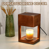 Modern Candle Warmer Lamp with Timer, Dimmable Candle Lamp Warmer, Men Women Christmas Birthday Gifts, Black Candle Warmer, Adjustable Candle Light Warmer, Cozy Living Room Bedroom Home Decor - Homesidy.com