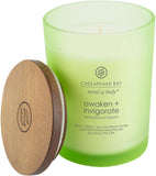 Chesapeake Bay Candle Mind &amp; Body 3 - Wick Coffee Table Jar Candle, Nourish Renew (Coconut &amp; Sandalwood) - Homesidy.com