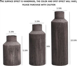 Rustic Vases for Home Decor. Ceramic Vase for Dining Table Decor. Terracotta Decorative Vase 6.1IN. ZSHLXM - Homesidy.com