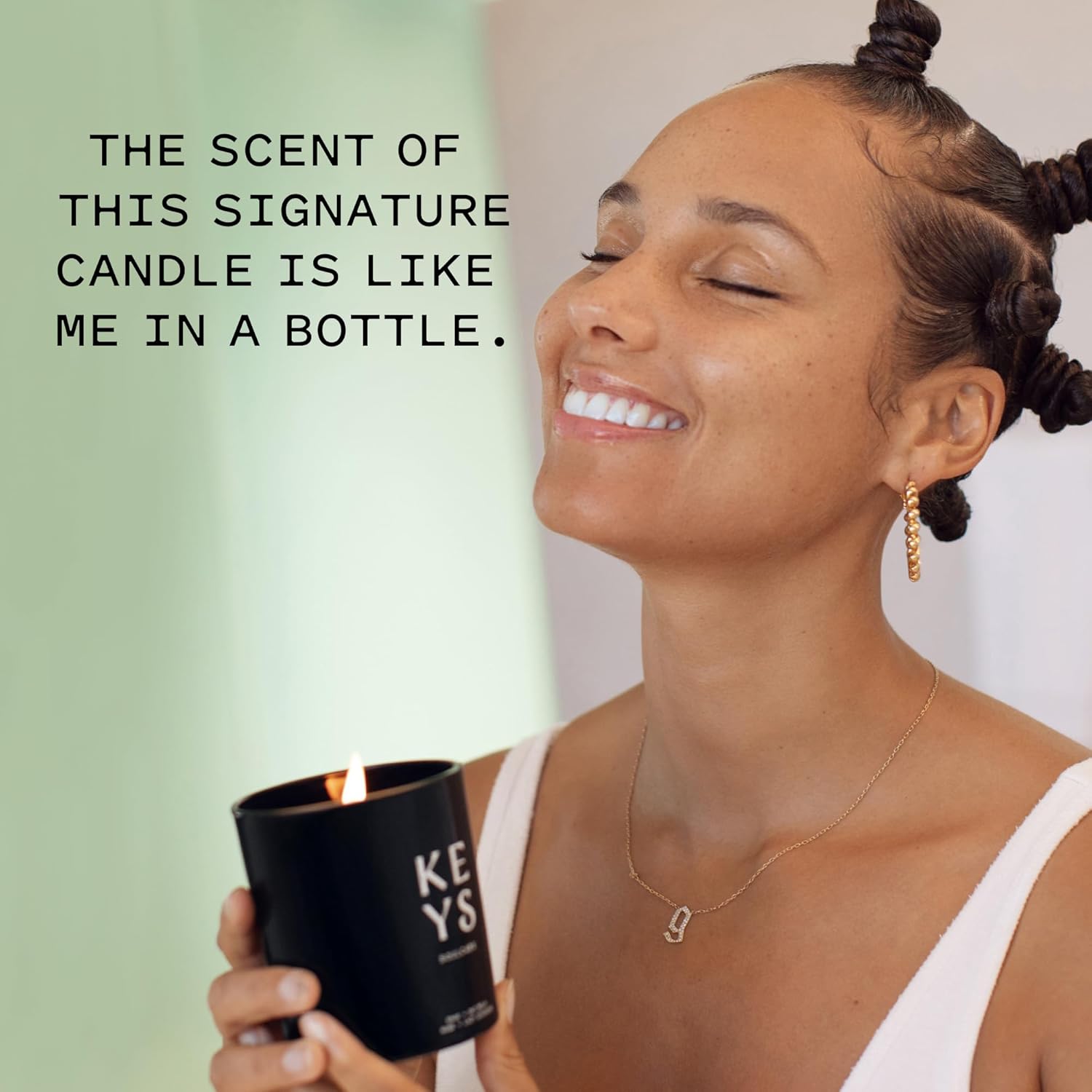 Keys Soulcare Sage Oat Milk Candle, Single - Wick Home Fragrance, Calming Relaxing Scent for Body &amp; Mind, Soy Wax, Vegan, Cruelty - Free - Homesidy.com