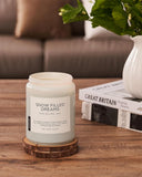 M&amp;SENSE Ode to Winter Soy Candles Strong Scented, 2 Wick Jar Candle 19.4oz 110 Hour Long Lasting, Lavender Sandalwood Organic Natural Aromatherapy Candle Gifts Bedroom Bathroom Home Decor - Homesidy.com