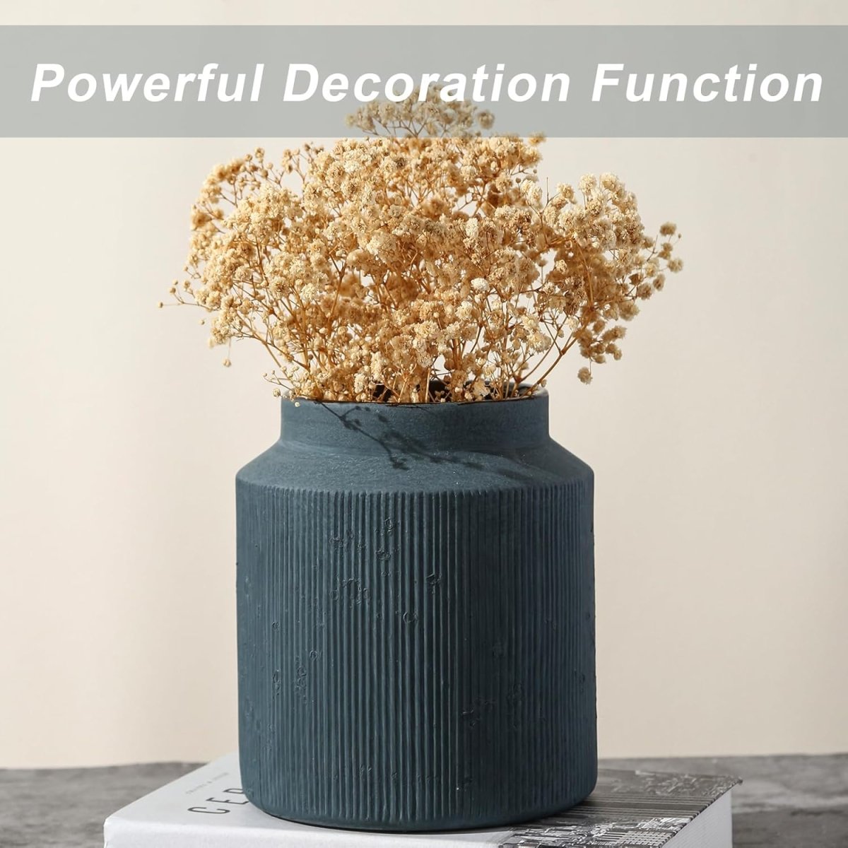 Rustic Vases for Home Decor. Ceramic Vase for Dining Table Decor. Terracotta Decorative Vase 6.1IN. ZSHLXM - Homesidy.com