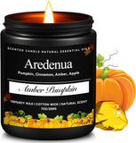 Christmas Candles - Christmas Spice Candle | 7 oz Soy Candles with Warm Cinnamon, Clove &amp; Nutmeg Aroma | Holiday Scented Candle, Cozy Winter Candle Gift for Men &amp; Women - Homesidy.com