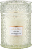 LA JOLIE MUSE Sahara Amber Candle – Bergamot, Clove &amp; Amber | 12 oz Large 2 - Wick Soy Wax Candle | 60 Hours Clean Burn | Gift - Ready for Hosts &amp; Gatherings | Elegant Home Décor - Homesidy.com