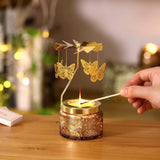 Christmas Gifts for Women, Unique Birthday Gifts for Women, Lavender Butterfly Rotating Scented Candles for Home Fragrance, Mom Birthday Gift from Daughter Son, Xmas Candle Gift for Sister Grandma - Homesidy.com