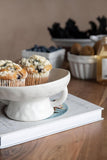Creative Co - Op Stoneware Bowl w Reactive Glaze, White - Homesidy.com