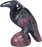 QLRSUXN Natural Black Obsidian Raven Figurines,2 Inch Healing Crystal Animal Statues,Lucky Guardian Pocket Crow Figurines as Women’s Gifts,Raven Statues for Office Home Decor and Ornament. - Homesidy.com