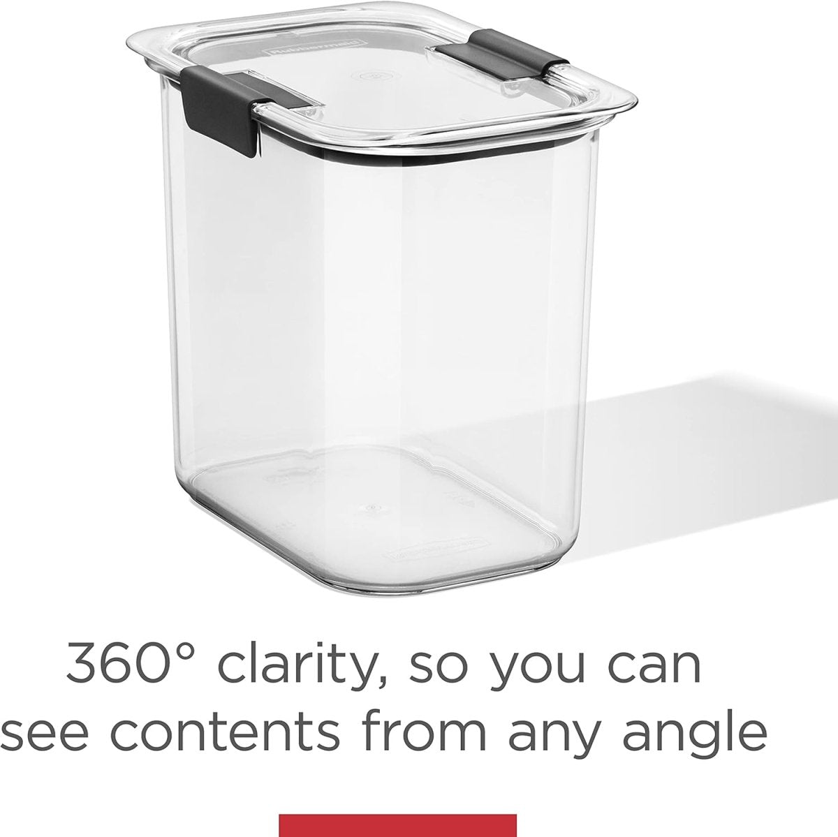 Rubbermaid Brilliance Pantry Airtight Food Storage Container, BPA - Free 7.8 Cup, Ideal for Brown Sugar - Efficient, Leak - Proof and Dishwasher - safe - Homesidy.com