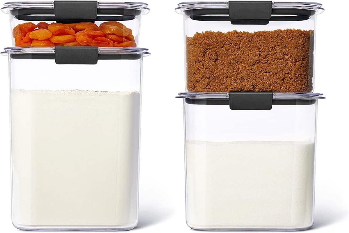 Rubbermaid Brilliance Pantry Airtight Food Storage Container, BPA - Free 7.8 Cup, Ideal for Brown Sugar - Efficient, Leak - Proof and Dishwasher - safe - Homesidy.com