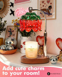 Modern Candle Warmer Lamp with Timer, Dimmable Candle Lamp Warmer, Men Women Christmas Birthday Gifts, Black Candle Warmer, Adjustable Candle Light Warmer, Cozy Living Room Bedroom Home Decor - Homesidy.com