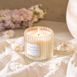 LA JOLIE MUSE Christmas Candle | Ruby Berry Bliss | Mandarin Cranberry &amp; Plum | 10 oz Festive Candle | 55 Hours Clean Burn | Gift for Women &amp; Family - Homesidy.com
