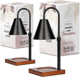 Modern Candle Warmer Lamp with Timer, Dimmable Candle Lamp Warmer, Men Women Christmas Birthday Gifts, Black Candle Warmer, Adjustable Candle Light Warmer, Cozy Living Room Bedroom Home Decor - Homesidy.com