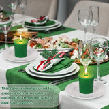 Conelist 8 Pcs Christmas Bayberry Scented Votive Candles Beeswax Blend Candle Gift Box Green Bayberry Scented Wax with Cotton Wick for Xmas Winter Holiday Gifts Collection - Homesidy.com