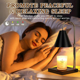 Modern Candle Warmer Lamp with Timer, Dimmable Candle Lamp Warmer, Men Women Christmas Birthday Gifts, Black Candle Warmer, Adjustable Candle Light Warmer, Cozy Living Room Bedroom Home Decor - Homesidy.com