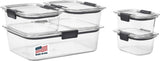 Rubbermaid Brilliance BPA - Free Airtight Food Storage Containers, 24 - Piece Set, Easy for Meal Prep, Lunch &amp; Leftovers - Homesidy.com