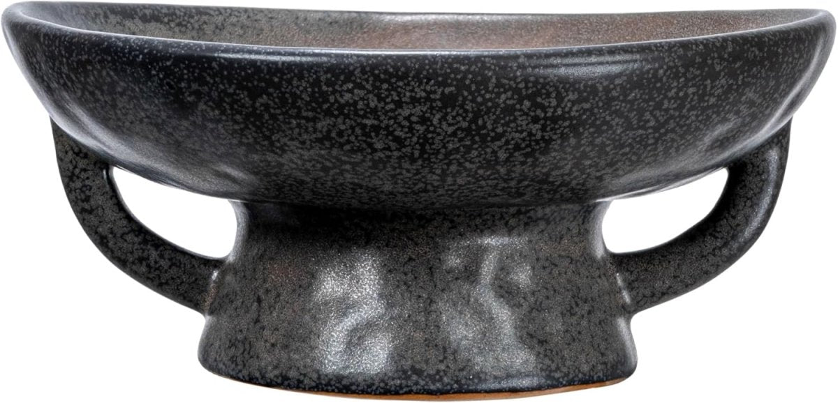 Creative Co - Op Stoneware Bowl w Reactive Glaze, White - Homesidy.com