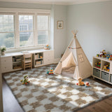 Shag Area Rugs for Bedroom Living Room,4X6 Ultra Soft Fluffy Area Rugs for Dorm, Indoor Carpet Nursery Rugs for Kids Girls Room Home Decor,Pink - Homesidy.com