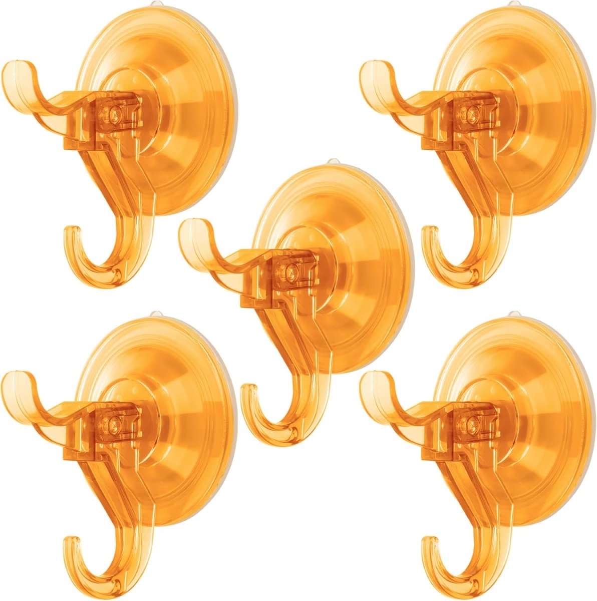 Antimbee 3 Pack Suction Cup Hooks, Clear Suction Cup Hanger, Removable Small Suction Cups for Shower, Bathroom, Glass, Door, Windows, Kitchen - Max Hanging up to 11 lbs on Smooth Surface - Homesidy.com