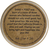 Sand Fog Scented Candle - Crushed Candy Cane – Additional Scents and Sizes – 100% Cotton Lead - Free Wick - Luxury Air Freshening Jar Candles - Perfect Home Decor – 12oz … - Homesidy.com