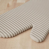 KITCHENAID Ribbed Soft Silicone Oven Mitt 2 - Pack Set, 7.5&34;x13&34;, Milkshake - Homesidy.com