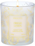 M&amp;SENSE Vanilla Scented Candles, Vegan Soy Candles, Creamy Naturally Scented, 8.1oz 42 - Hour Slow Burning Time, Toxic Free Winter Relaxing Sleep Thanksgiving Christmas Fancy Gift for Home Decor - Homesidy.com