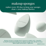 EcoTools Makeup Brush Set for Eyeshadow, Foundation, Blush, and Concealer with Bonus Storage Case, Start the Day Beautifully, Travel Friendly, 6 Piece Set - Homesidy.com