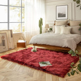 Ashler Faux Fur Rug, Fluffy White Small Sheepskin Rug, Ultra Soft 2x3 Ft Mat, Machine Washable Shag Mats, Nursery Throw for Bed, Living, Kids Room - Homesidy.com